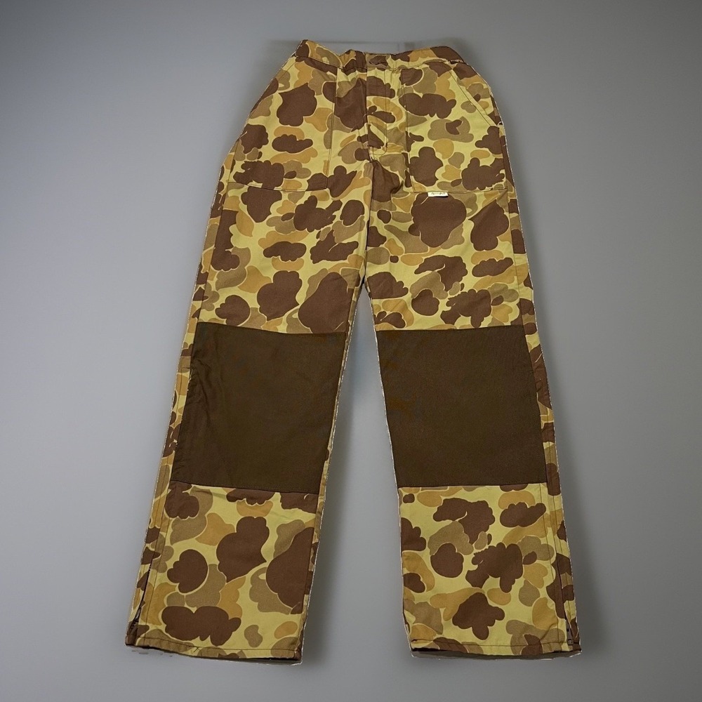 Remington Mens Brown Duck Como Gore-Tex Outdoor Dual-Knee Hunting Pants Size S
